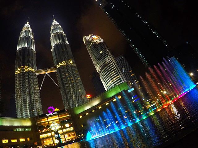 Petronas twin towers i Kuala Lumpur, Malaysia