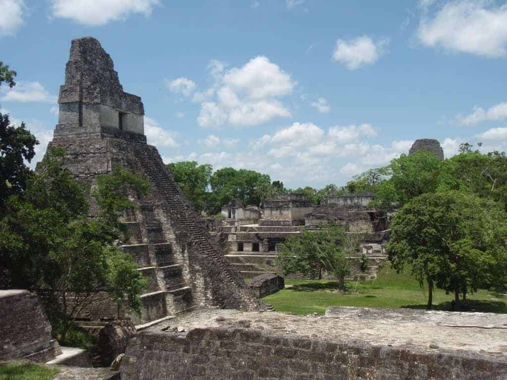 Guatemala, El Tikal ruinerne