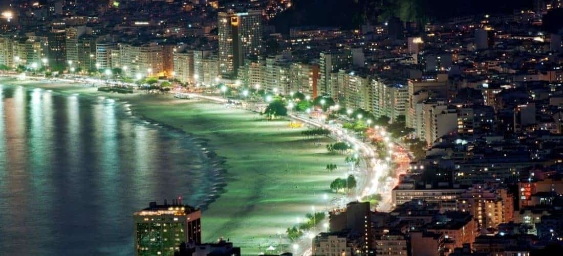 Brasilien, Riode Janeiro beach front