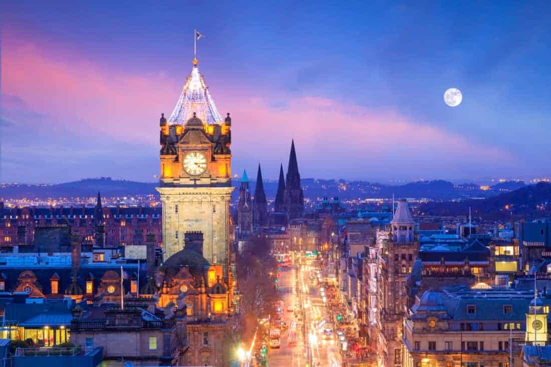 Edinburgh and Edinburgh castle. Iconic, culture