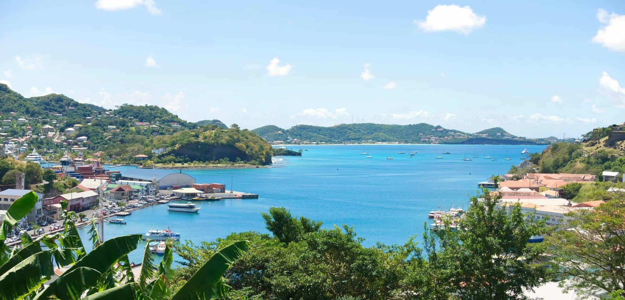 Grenada island - Saint George`s - havnen og Devils bay 