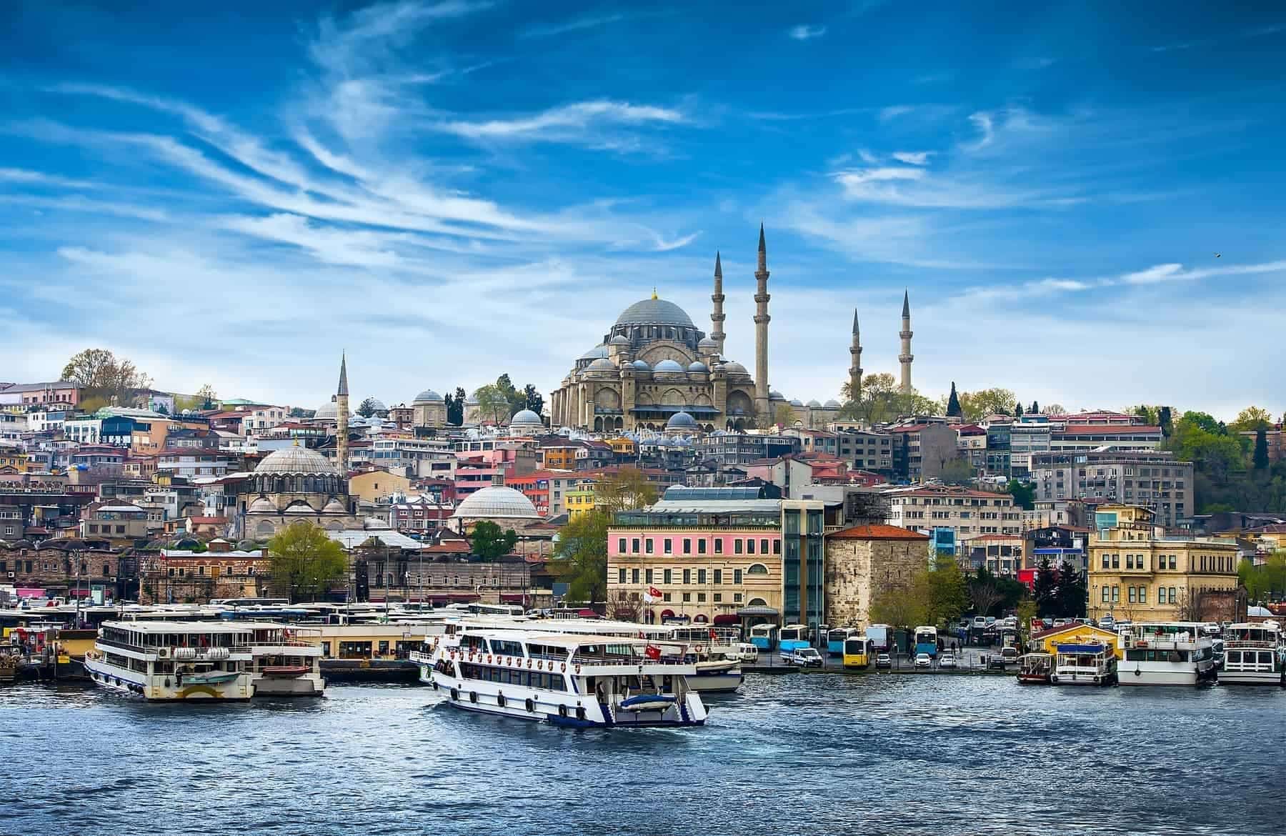 Istanbul, hovedstaden i Tyrkiet