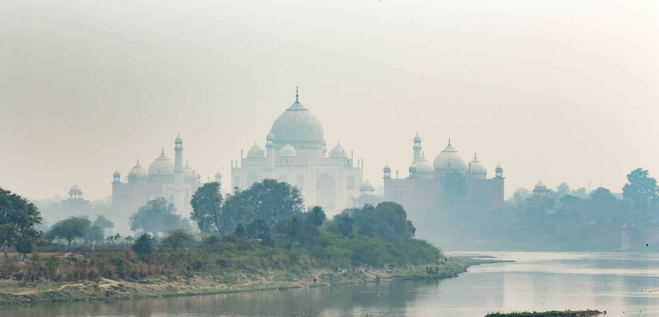 Agra, Taj Mahal, Landmark, architecture, INDIA, indian, river, february, Architectural, building,