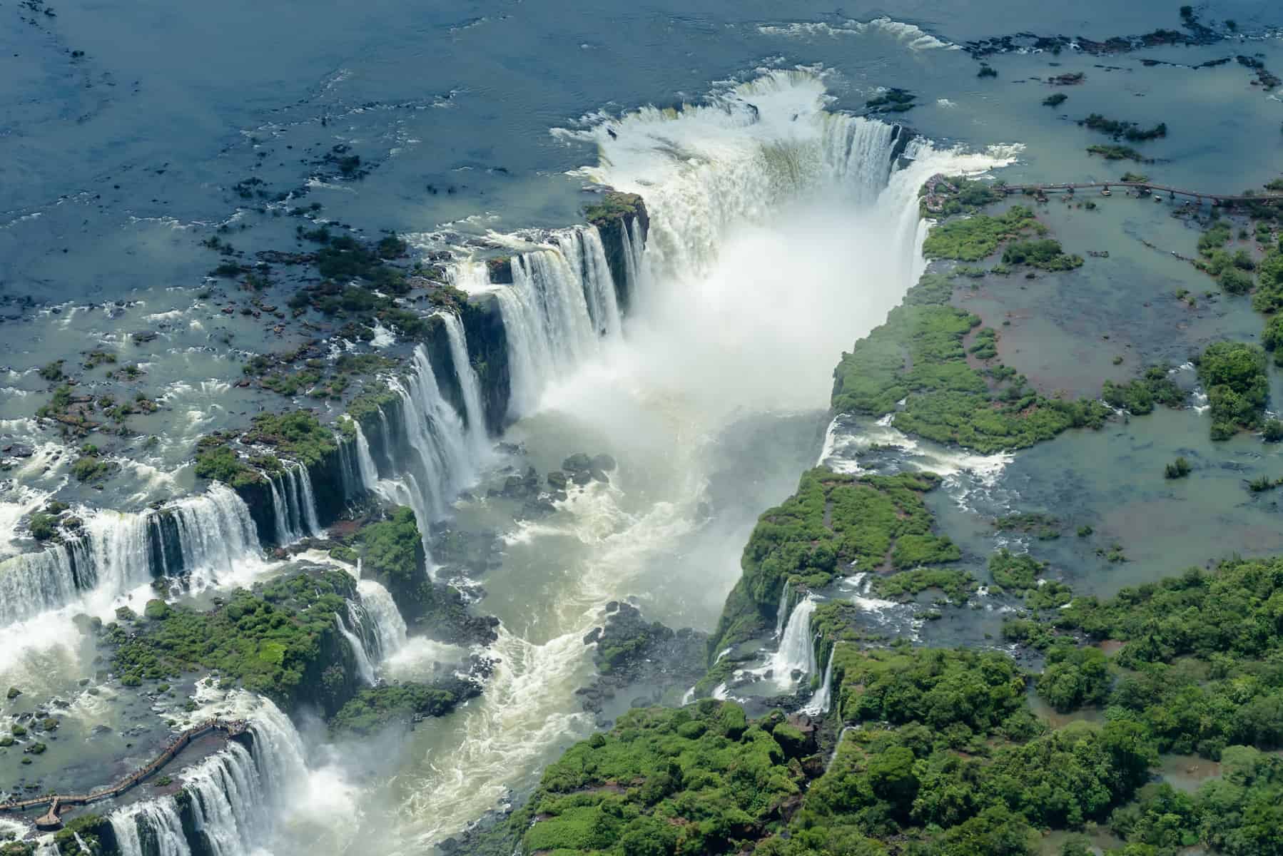 Iguazu waterfalls, Argentina and Brazil