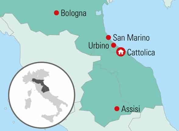 San Marino adriaterhavets-perle