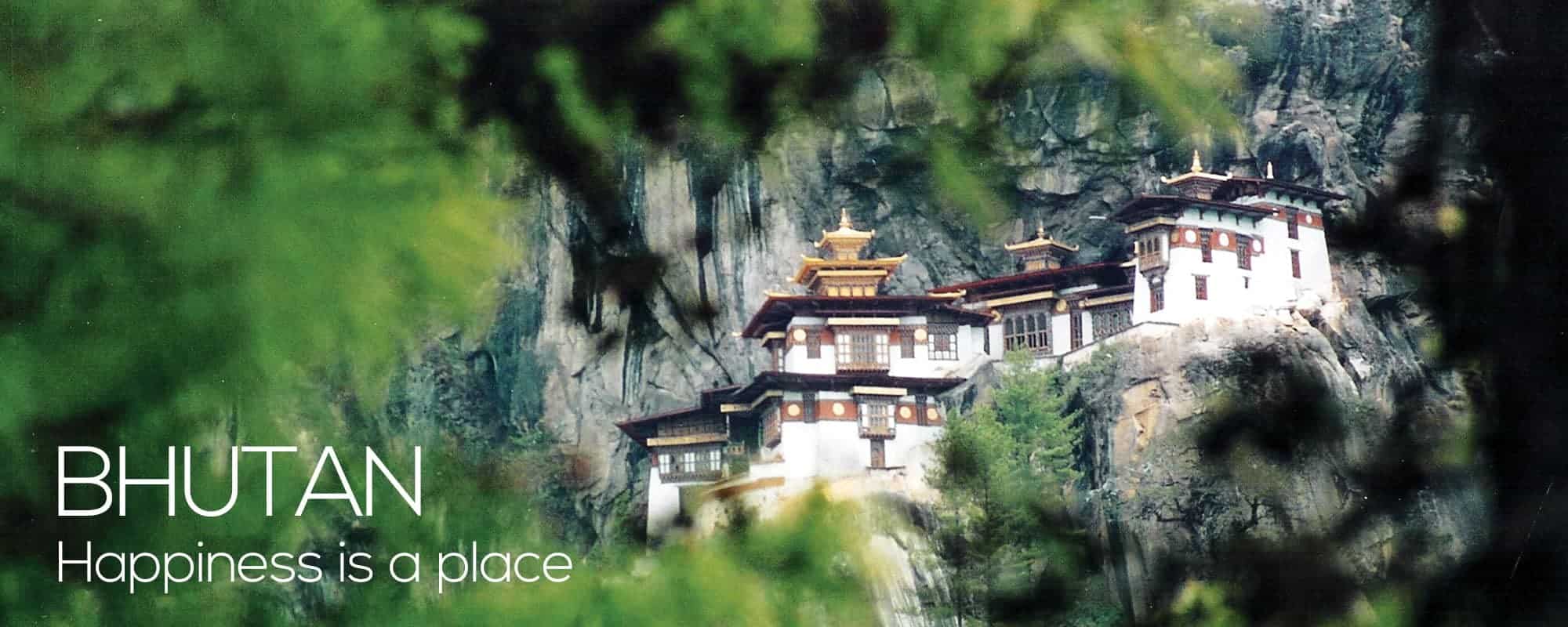 Bhutan bjerg kloster