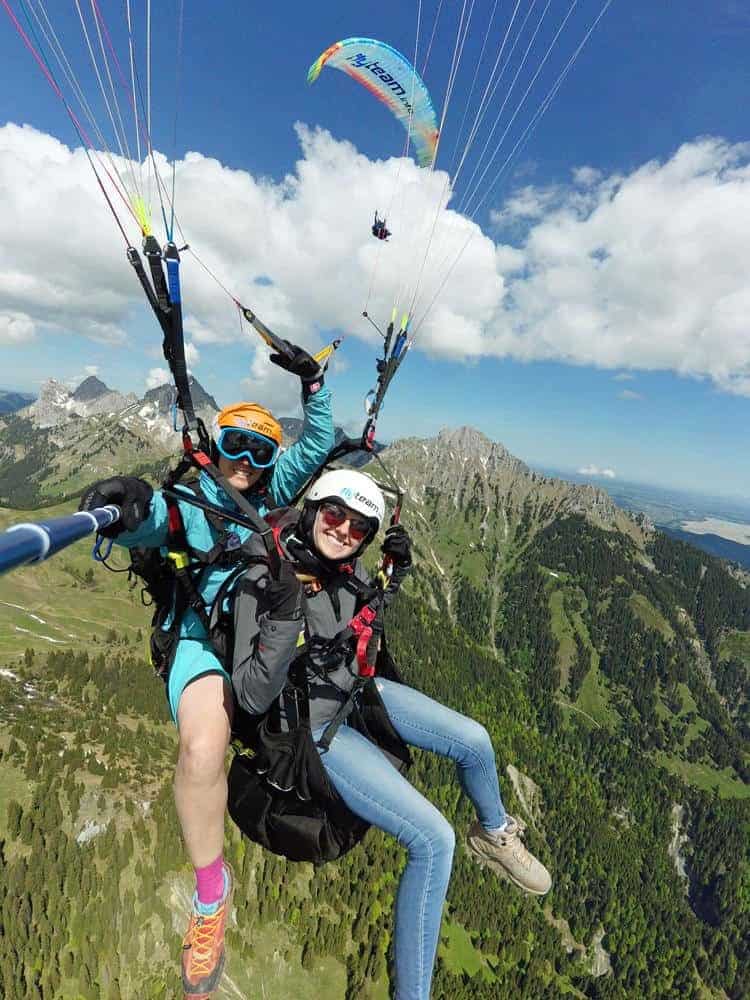 Zugspitz-tandem-paragliding-gleitschirmfliegen