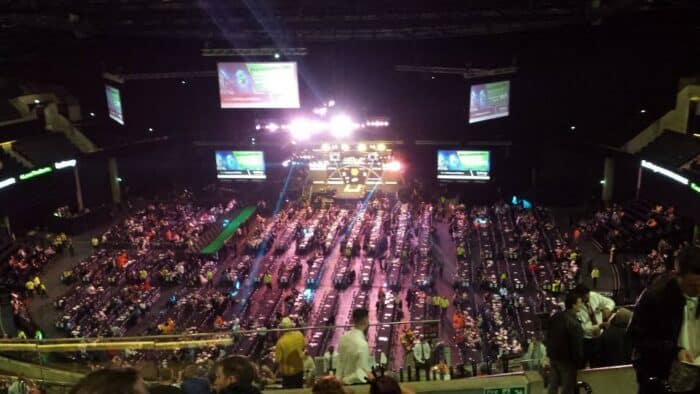 Glasgow, dart for 13000 tilskuere. This is huge!