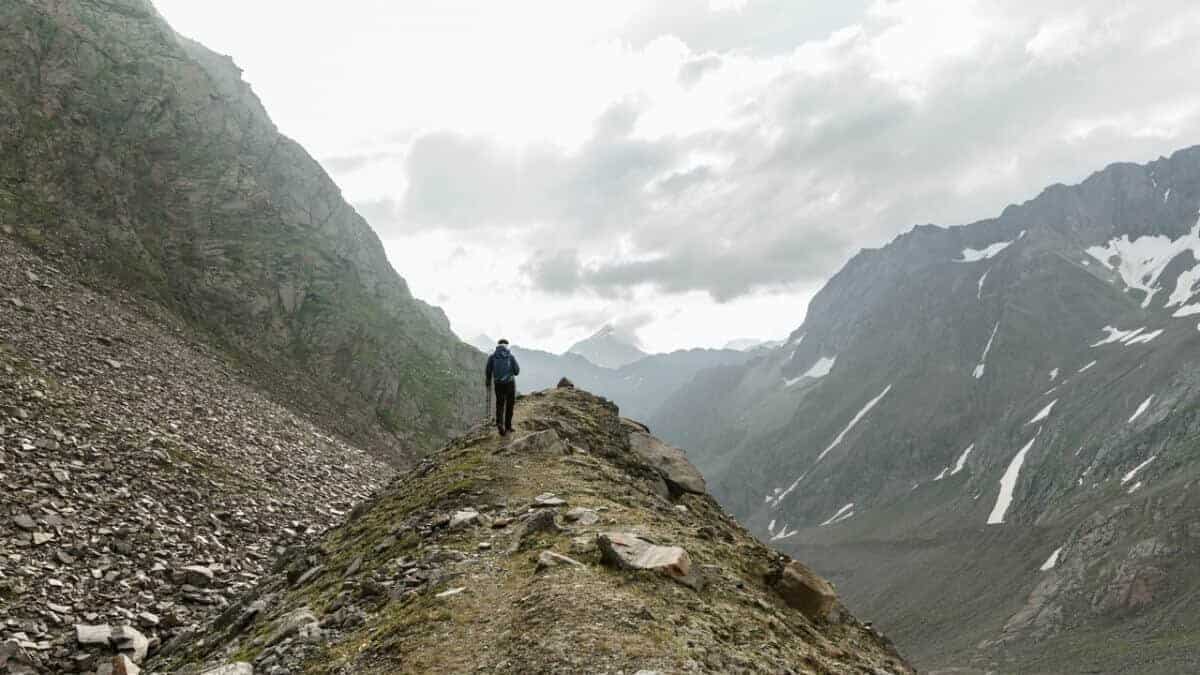 Stubaier Höhenweg i ØStrig perfekt for bjervandring