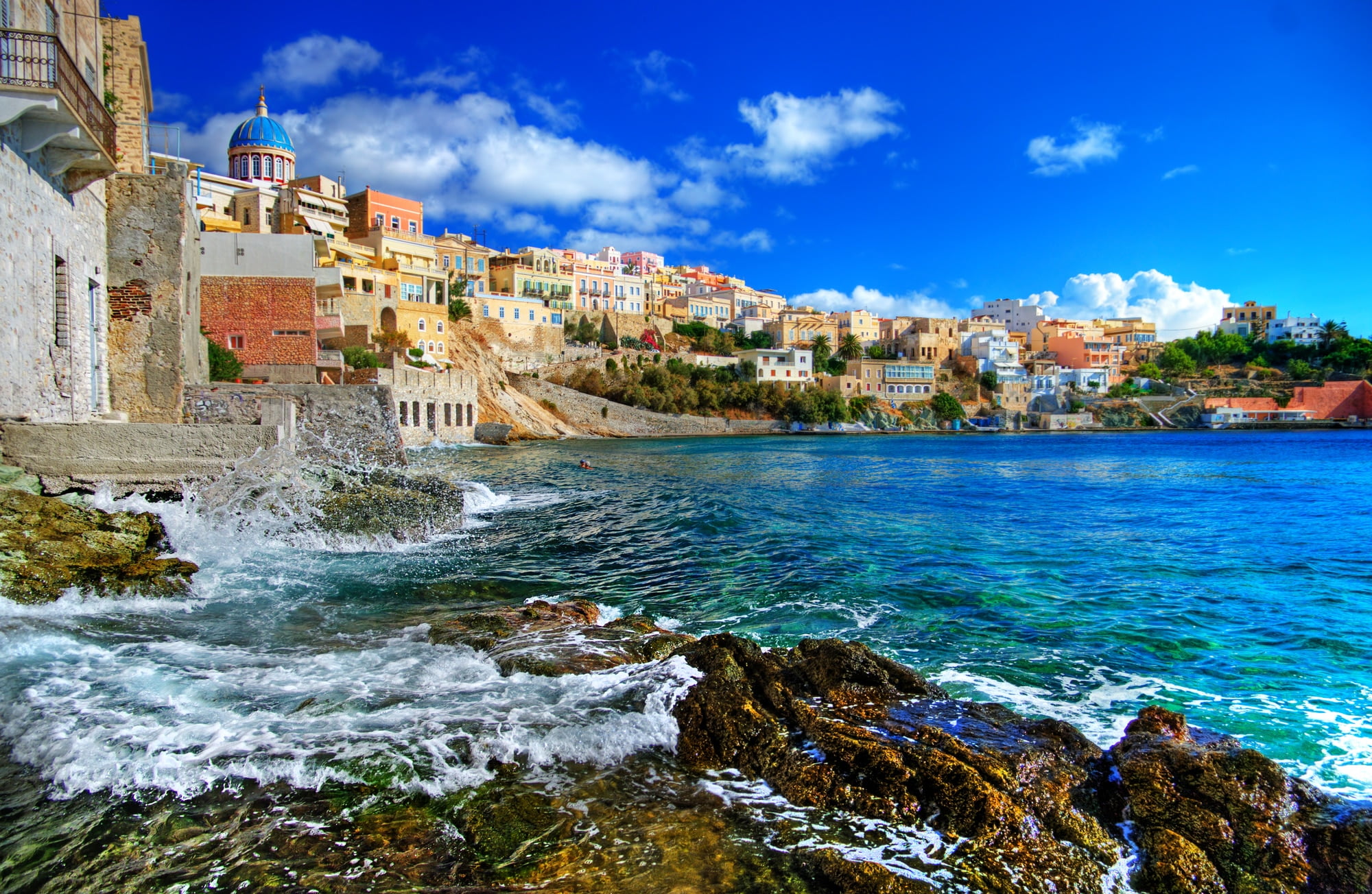 Syros, Beautiful Greek islands series