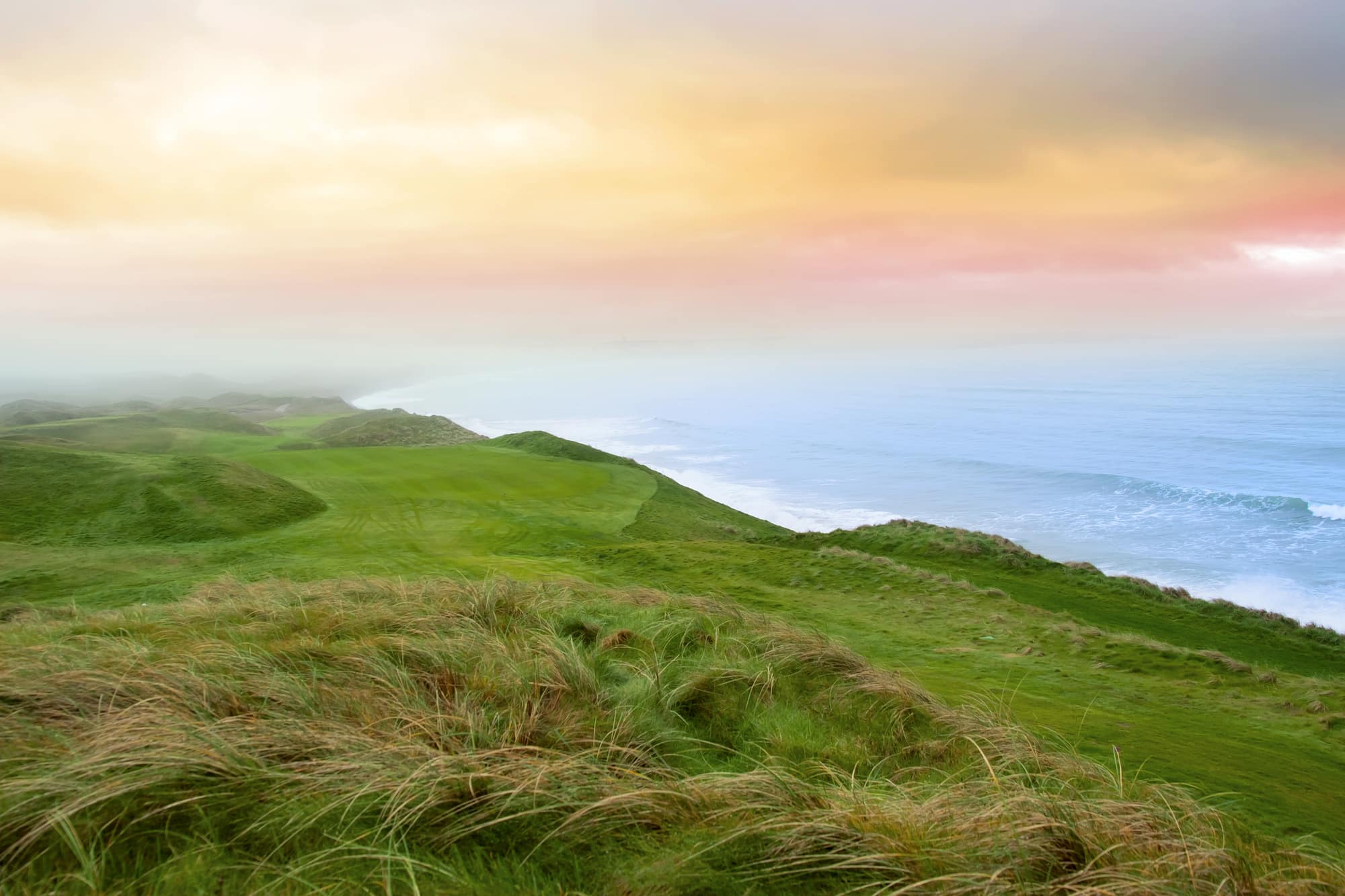 the Ballybunion links golf course i Irland