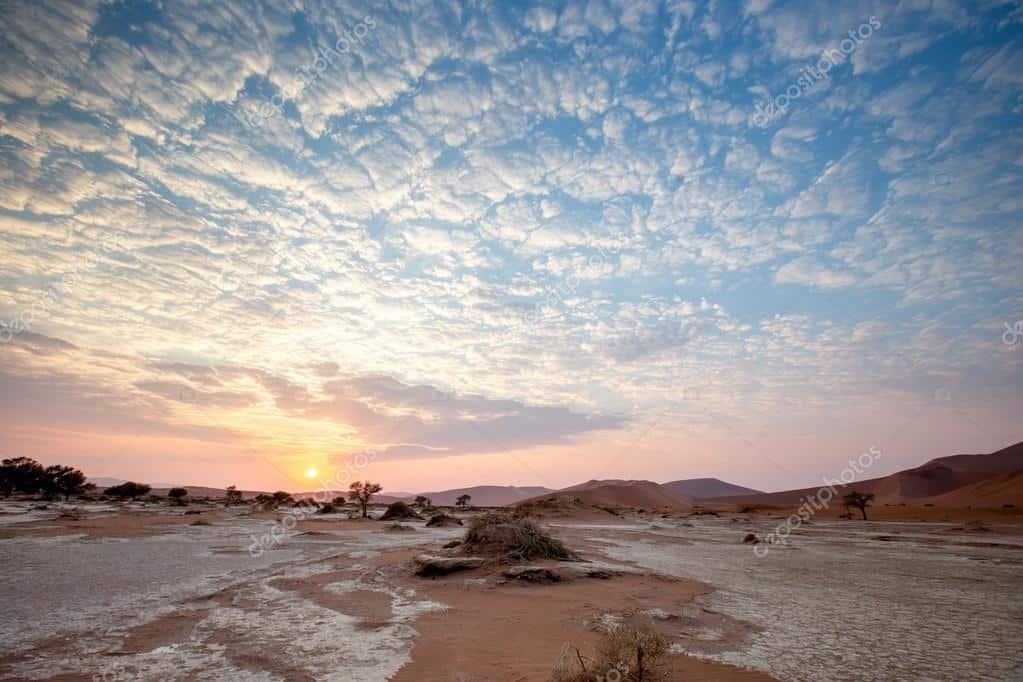 Namib-ørkenen, Sossusvlei-salt-lake