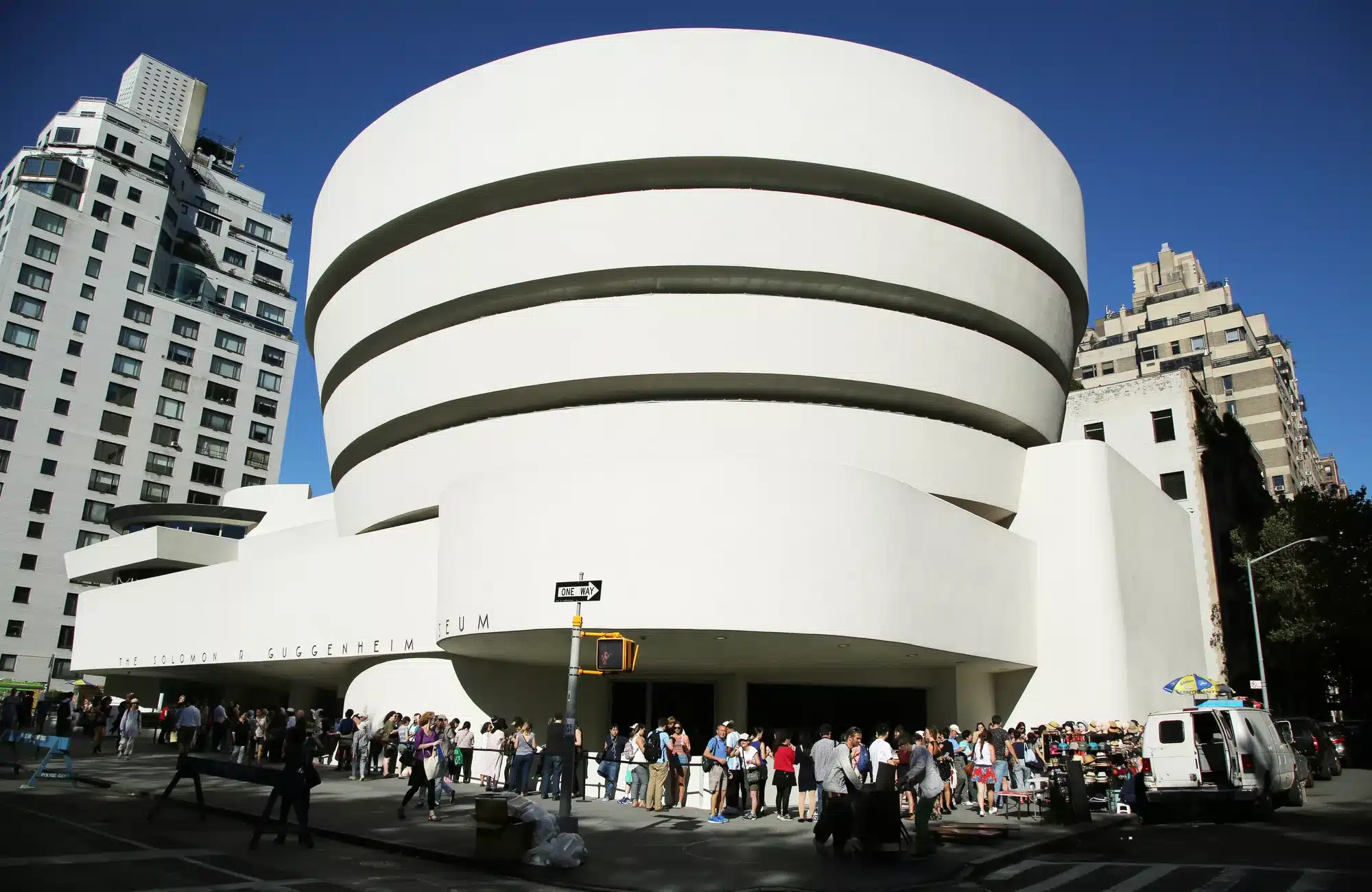 The Solomon R. Guggenheim Museum of modern and contemporary art in Manhattan