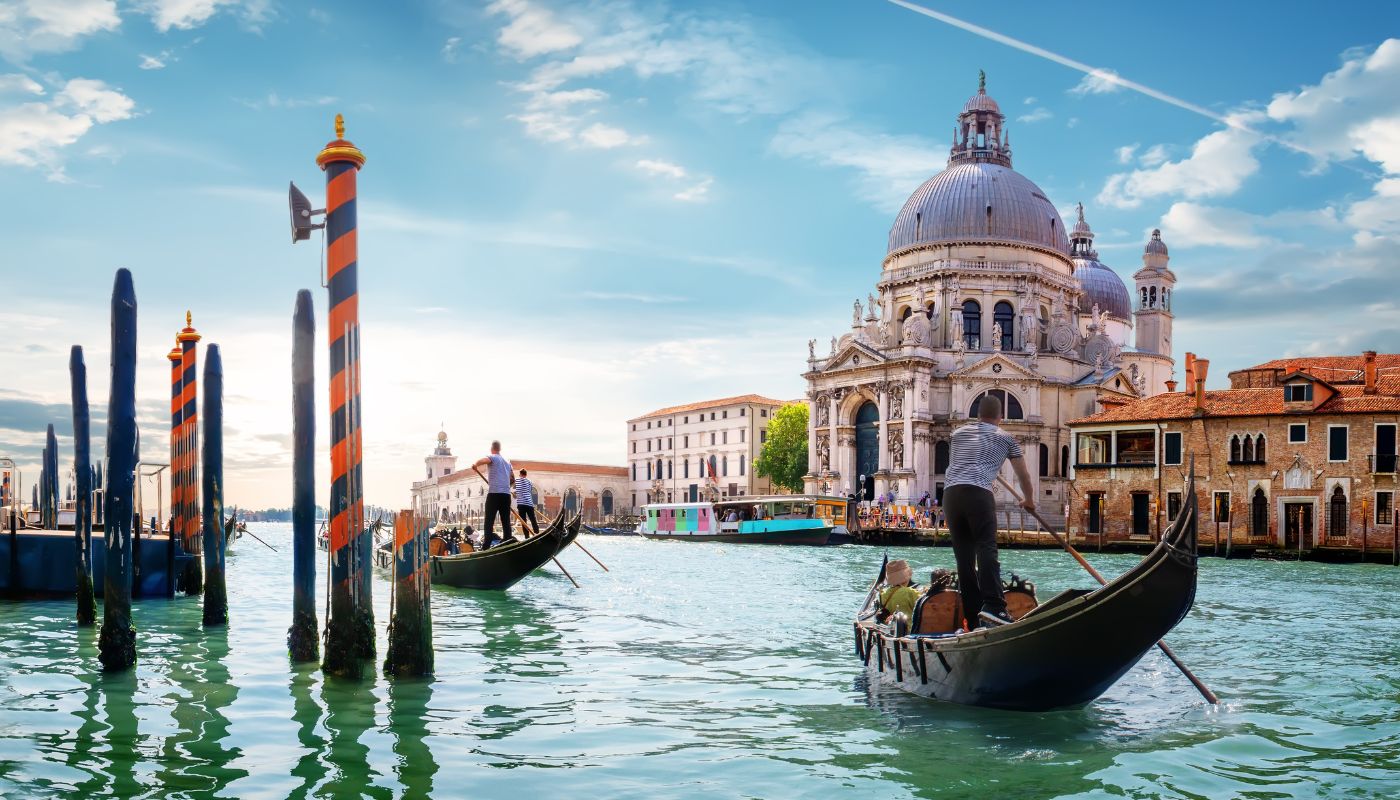 Gondolture i Venedig