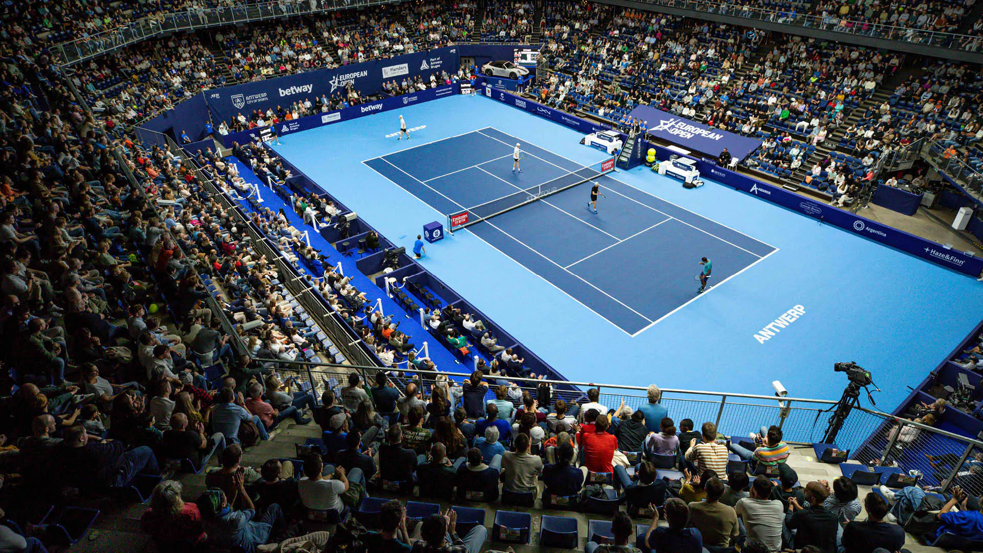 Tennis at the Lotto Arena