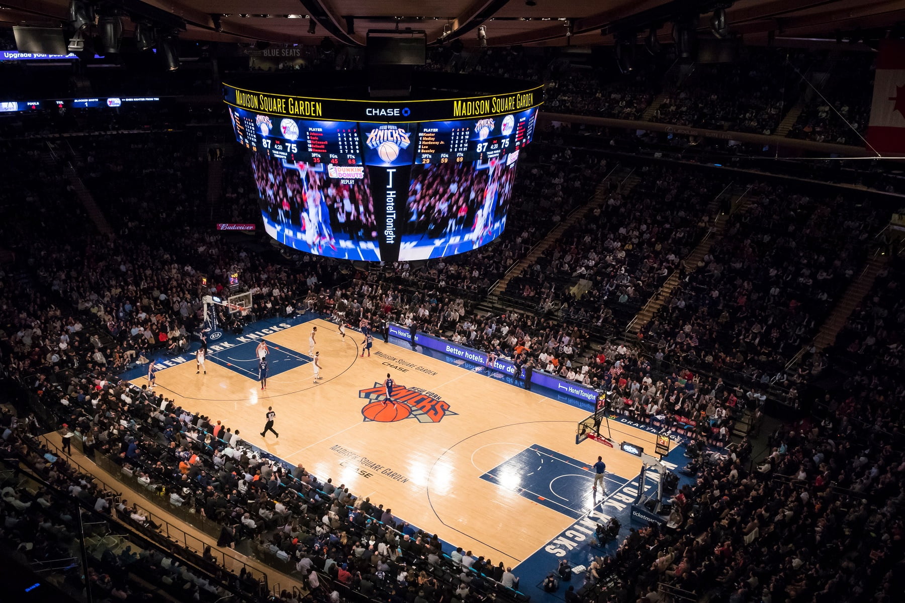 New York Knicks i Madison Square Garden
