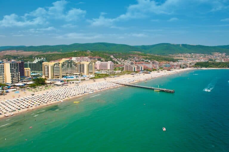 Sunny Beach i Bulgarien