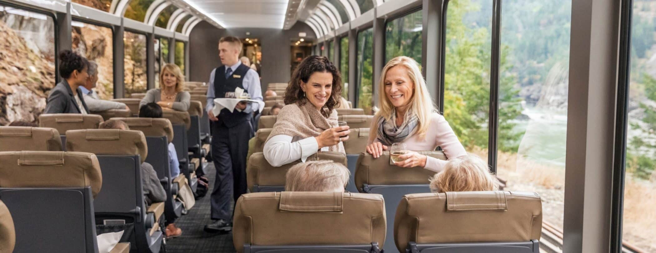 Rocky Mountaineer luksustog Silver Leaf