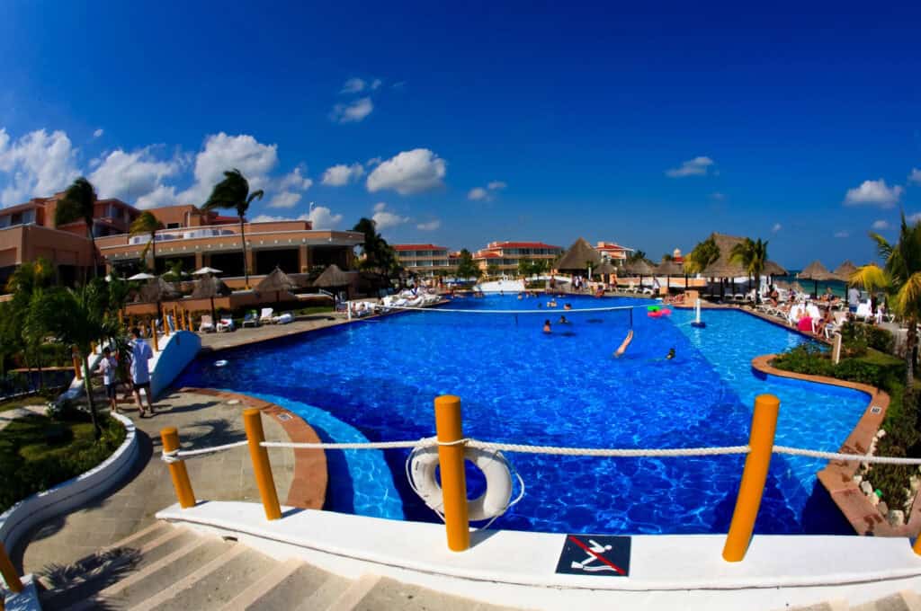 Cancun. Et luksus all inclusive pool resort i Cancun